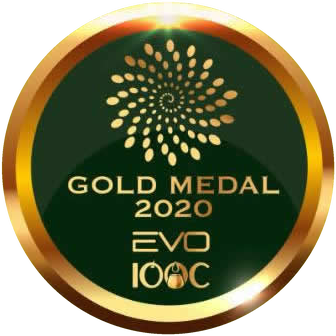 Selo Gold Medal 2020 do concurso EVO IOOC